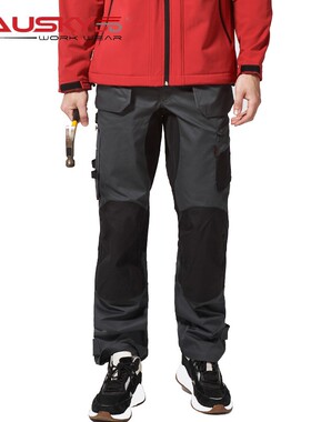 保世基B231多兜耐磨工装长裤休闲弹力飞兜工作攀登户外骑行工作裤