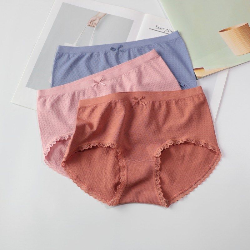 不夹臀透气竹纤维三角裤柔软包臀中腰女生短裤无缝舒适高弹力内裤,女士内衣/男士内衣/家居服,女三角裤,淘宝优惠券,粉丝福利购,淘宝优惠卷