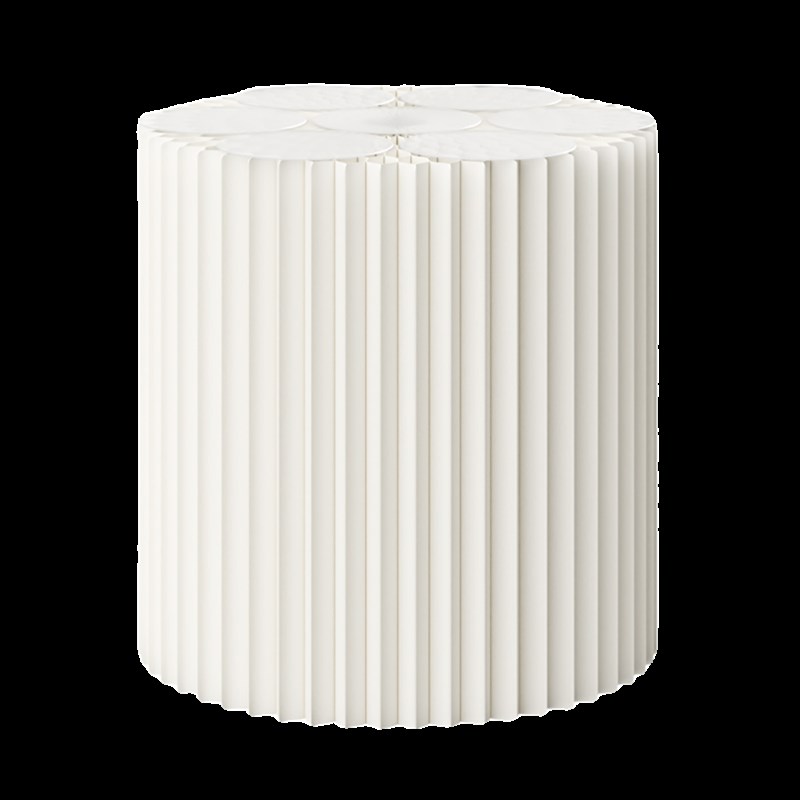 十八纸圆形展示台可折叠设计圆形中岛陈列服装店模特地台橱窗定制