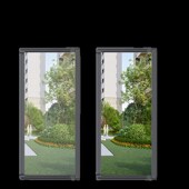 定制高清高透网隐形纱窗折叠伸缩推拉式 可拆卸免钉铝合金防蚊自装