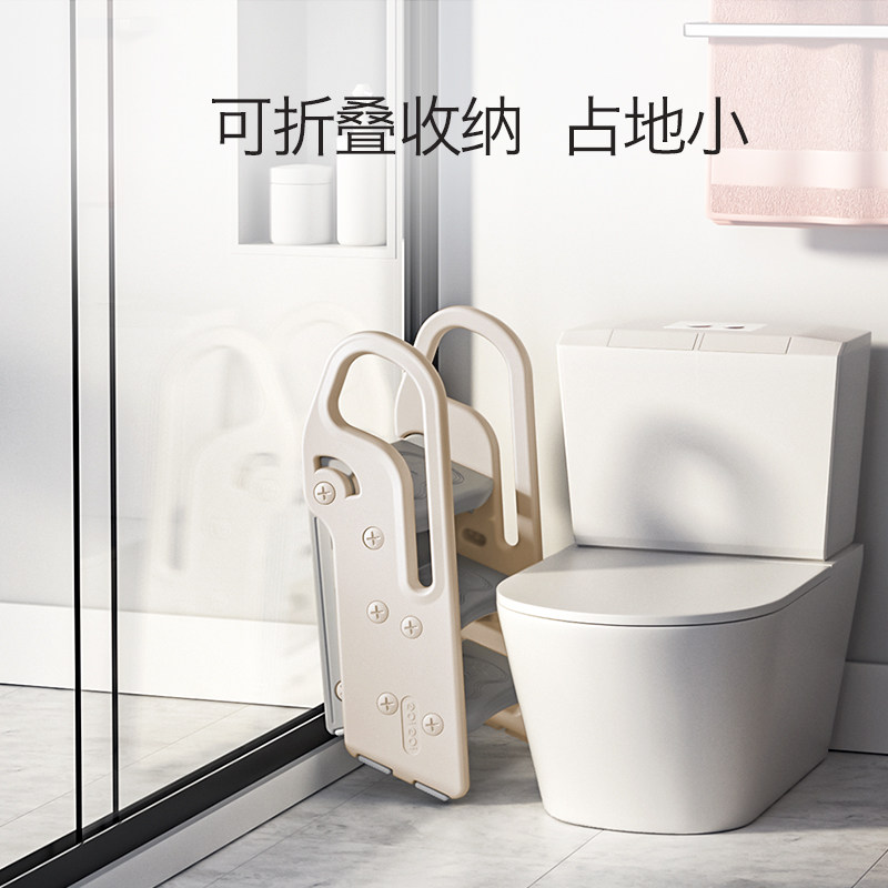 儿童洗手梯可折叠宝宝洗漱台阶扶手楼梯脚踏凳洗脸踩脚增高垫脚凳,住宅家具,儿童踏脚凳（原婴童）,淘宝优惠券,粉丝福利购,淘宝优惠卷