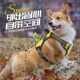狗狗牵引绳柯基拉布拉多中大型犬可调节反光大狗狗绳多功能胸背带