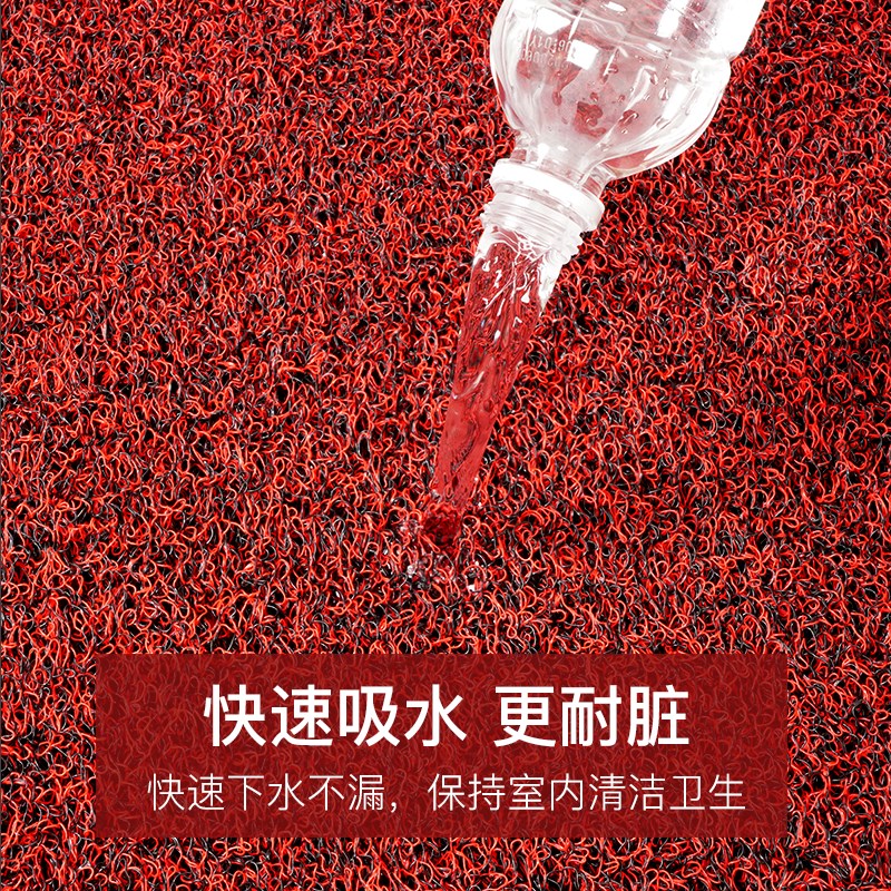入门户地垫超厚大门加厚门外丝圈入户家用可裁剪门前蹭土门垫特厚