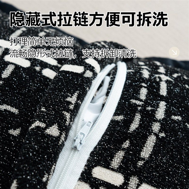 雪尼尔抱枕靠垫沙发客厅女生睡觉专用轻奢高级感靠枕套罩大靠背垫,居家布艺,靠垫/抱枕,淘宝优惠券,粉丝福利购,淘宝优惠卷