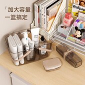 水桶脸盆套装 学生宿舍用品洗漱高中住校生透明塑料加厚带盖洗衣桶