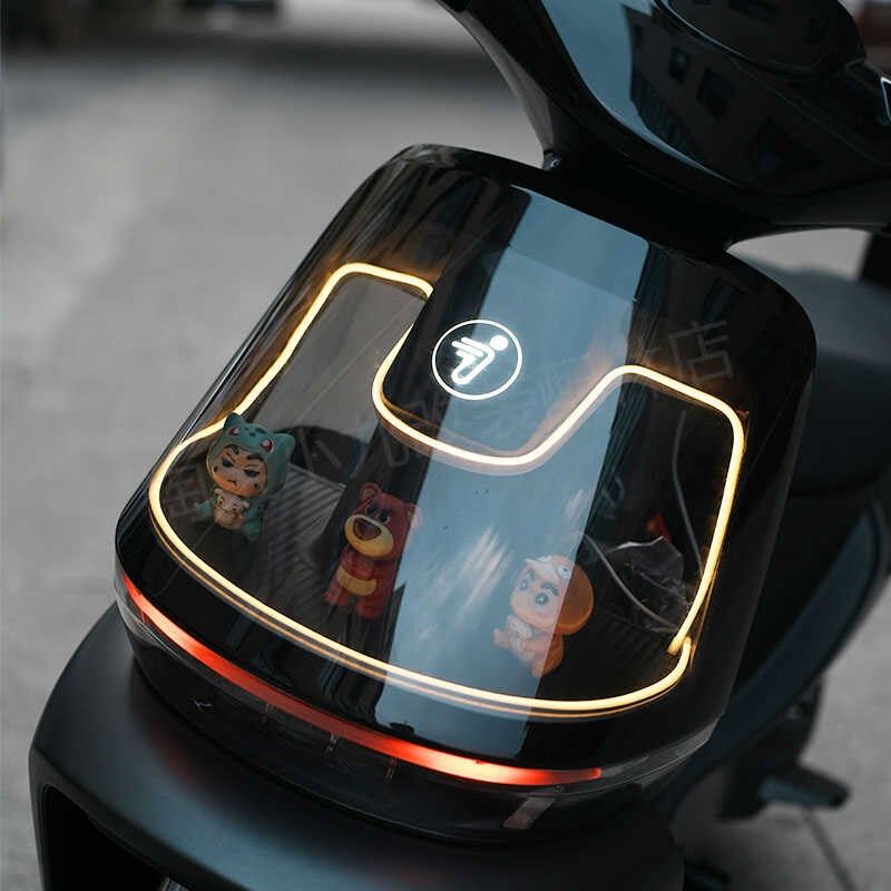 适用九/号电动车Cz90/c85c/c80c灯带炫酷前置氛围灯条DIY改装配件