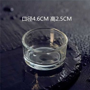 爬宠玻璃水杯蜘蛛守宫食盆水盆防逃食盆爬虫用品