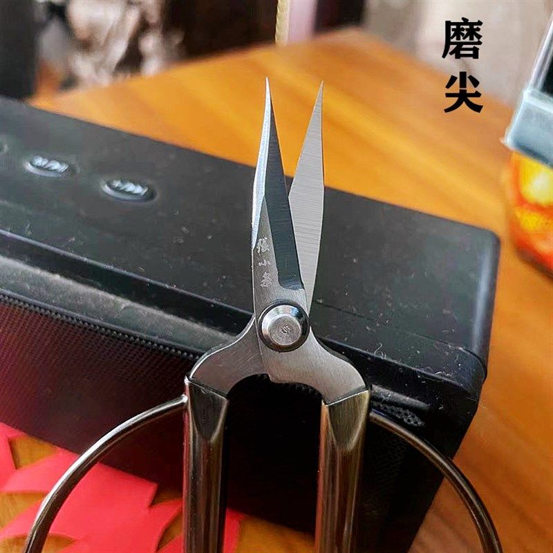 手工剪纸磨尖剪刀 尖头窗花剪刀 龙凤雕刻合金剪刀 民间剪纸剪刀,特色手工艺,剪纸,淘宝优惠券,粉丝福利购,淘宝优惠卷