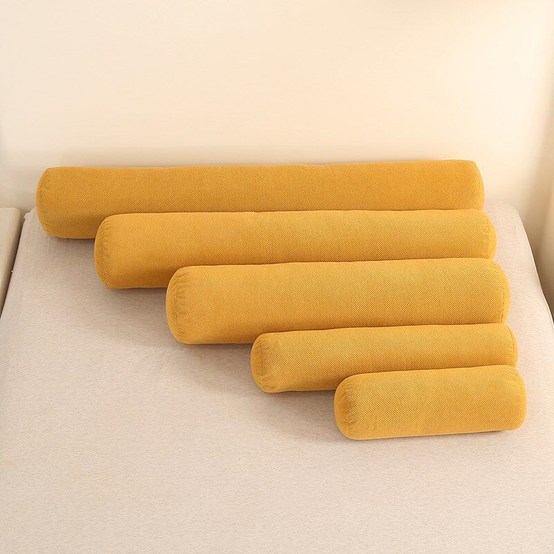 沙发圆柱形抱枕圆形枕头腰枕客厅靠头沙发头枕床上靠枕圆枕可拆洗