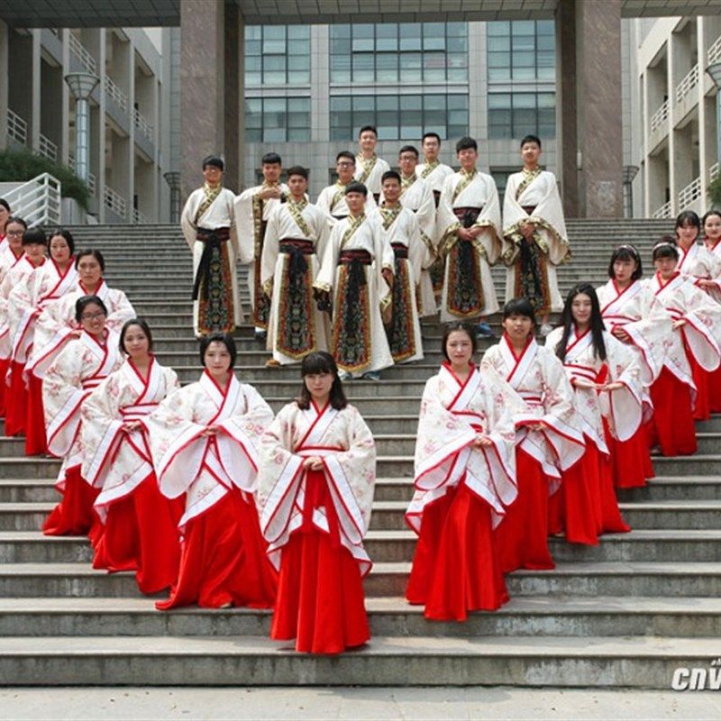 古装汉服男女国学成人礼表演礼仪之邦祭祀服古代舞台演出拜师礼服,女装/女士精品,汉服半身裙,淘宝优惠券,粉丝福利购,淘宝优惠卷