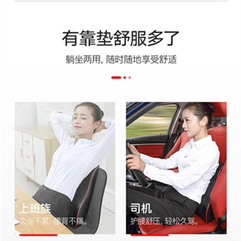 肩颈椎按摩器颈腰背头部电动全身车载多功能加热家用按摩仪枕头。