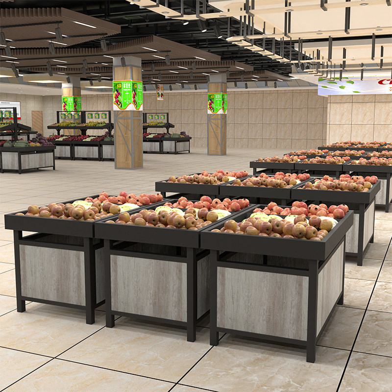 水果货架超市蔬菜架超市蔬菜水果展示架生鲜架中岛柜,商业/办公家具,水果架,淘宝优惠券,粉丝福利购,淘宝优惠卷