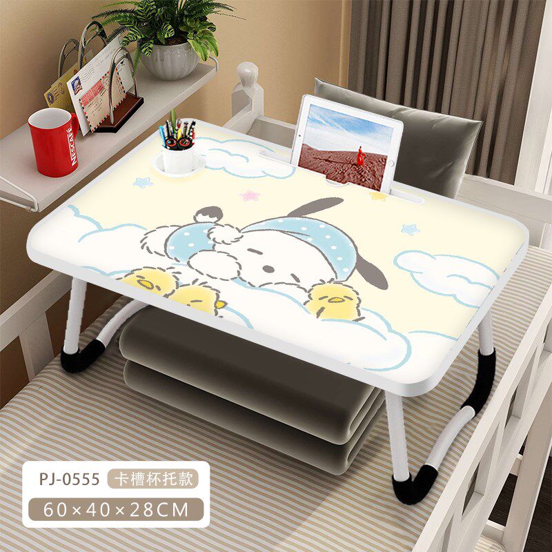 帕恰狗床上小桌子学生学习桌桌炕宿舍上铺笔记本电脑桌飘小桌板支