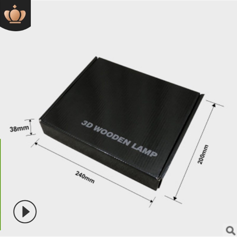 618大促礼品十字架实木松木工艺台灯木质led小夜灯暖白灯桌摆