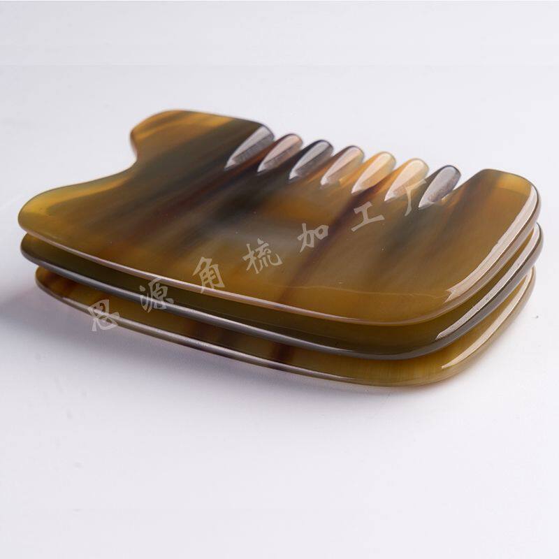 天然黄水牛角梳六齿经络梳刮痧板大号头部按摩防脱发白发宽齿梳子,家庭/个人清洁工具,梳子/化妆梳/按摩梳,淘宝优惠券,粉丝福利购,淘宝优惠卷