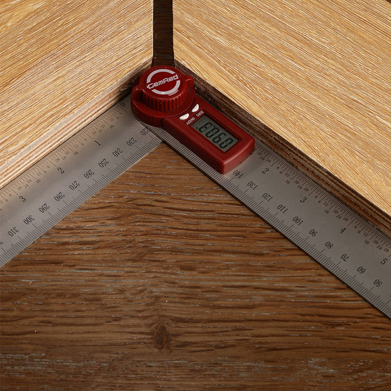 电子数显水平角度尺量角器工业高精度木工活动角度测量仪直角尺90