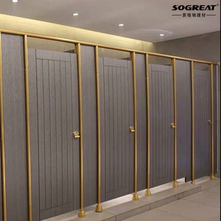 公共工厂厕所抗倍特塑料隔间门板防水挡板