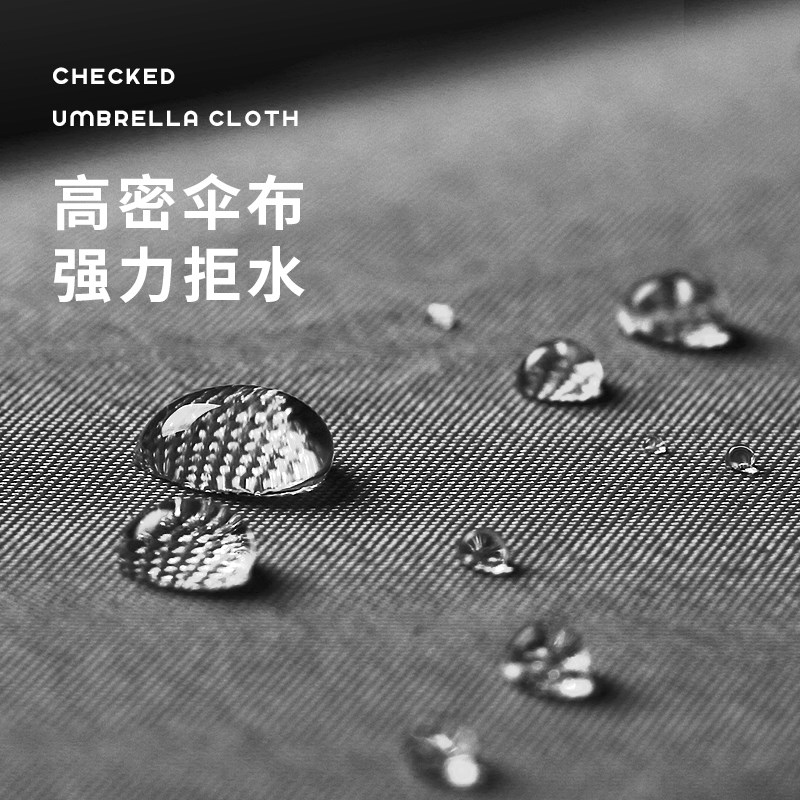 16骨高端雨伞定制复古风绅士长柄伞简约防风加大商务男士直杆长伞