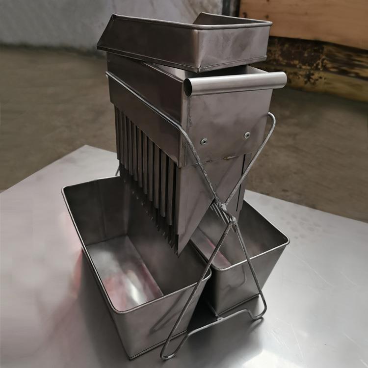 化验室二分器厂家直供18x1839x169x32不锈钢敞开式密封式分样器