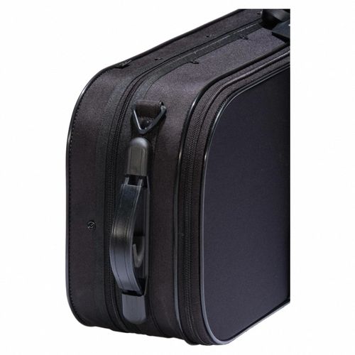 撞色小提琴盒抗压耐磨密码锁双肩背带湿度计专业提琴牛津布包4/4