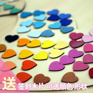 结婚礼庆个性签相框到册签到本公司聚会生日晚会宾客签到创意