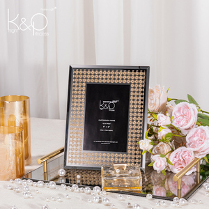 KP北欧轻奢相框个性创意装饰品高级感托盘摆件高档收纳托盘礼物