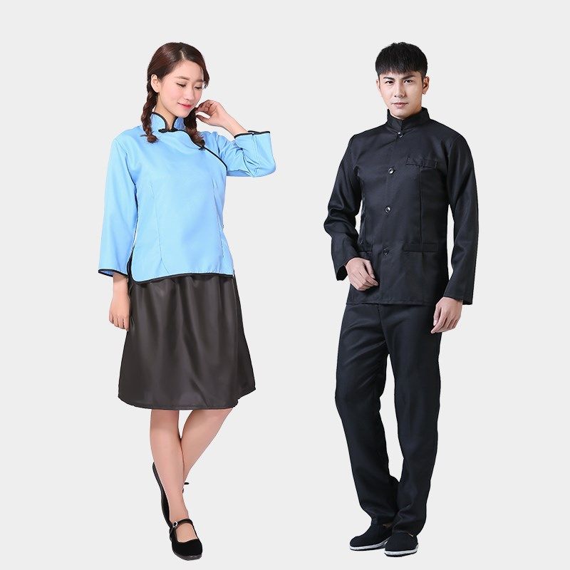 民国学生装女五四青年装民国风女装中山装男班服舞台合唱表演服装,女装/女士精品,民族服装/舞台装,淘宝优惠券,粉丝福利购,淘宝优惠卷
