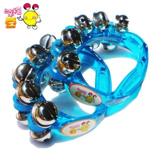 小学生摇铃 儿童打击乐器手铃奥尔夫乐器串铃幼儿舞蹈10铃手摇铃