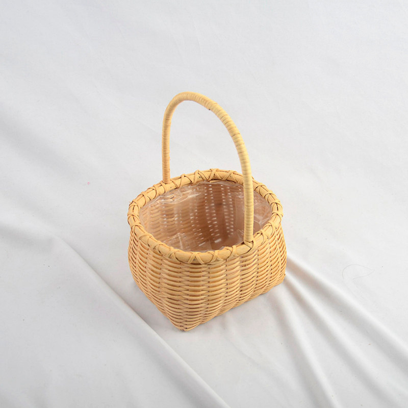 沙龙鲜花篮子篮子手提 柳编 插花花篮手提竹花盆编织插花花篮手提,鲜花速递/花卉仿真/绿植园艺,花篮,淘宝优惠券,粉丝福利购,淘宝优惠卷