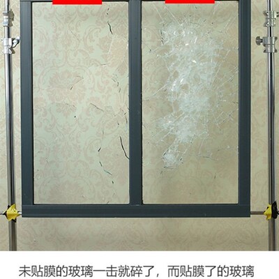 防碎裂膜透明安全膜浴室卫生间移门鱼缸钢化镜子浴屏玻璃防爆膜