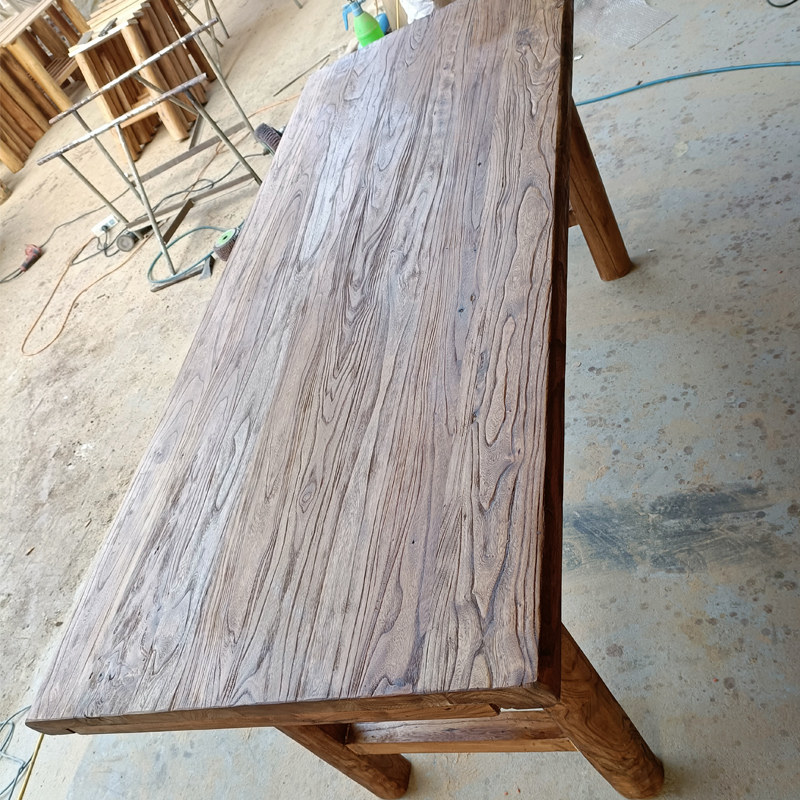 老榆木风化门板茶桌茶台休闲咖啡桌复古怀旧旧木板餐桌椅吧台,住宅家具,吧台,淘宝优惠券,粉丝福利购,淘宝优惠卷