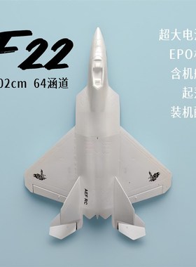 F22 mm涵道固定翼航模猛禽 电动遥控飞机EO战斗机飞机