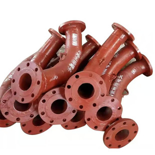 陶瓷片耐磨背包弯头金属粉煤灰输送复合钢管内衬耐磨管道弯管