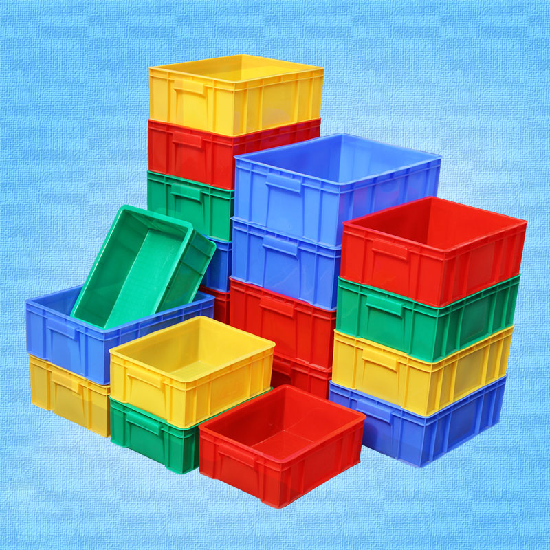 物流食品周转箱加厚特大号零件箱物料箱塑胶塑料盒超大箱子长方形