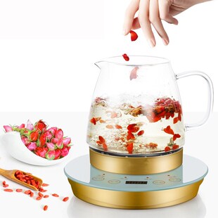 韩代养生壶全自动家用办公室小型茶烧水玻璃燕窝壶隔水炖