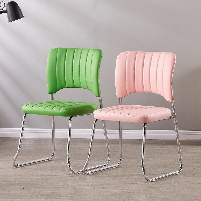 办公椅电脑椅椅子靠背椅会议椅培训椅无扶手椅子家用学生座椅