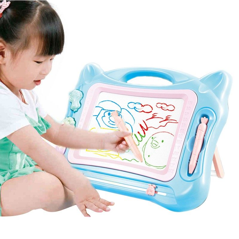 大号画板儿童磁性写字板笔宝宝彩色磁力涂鸦板黑板岁幼儿,玩具/童车/益智/积木/模型,画板,淘宝优惠券,粉丝福利购,淘宝优惠卷
