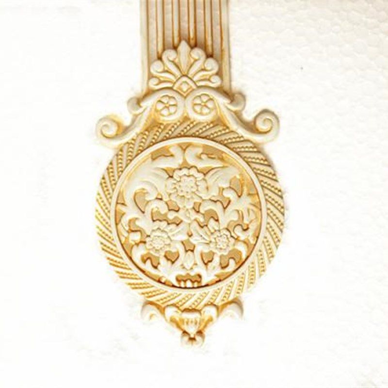 大号静音钟表欧式挂钟客厅复古玫瑰石英钟家用创意田园摇摆时钟表