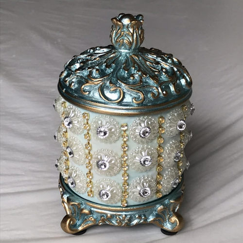 复古欧式牙签筒桶树脂家用创意手压自动式牙签盒便捷餐桌简约可爱