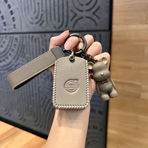 适用于24款沃尔沃xc60钥匙套xc40 s60 s90车xc90女s60 v40包v60扣