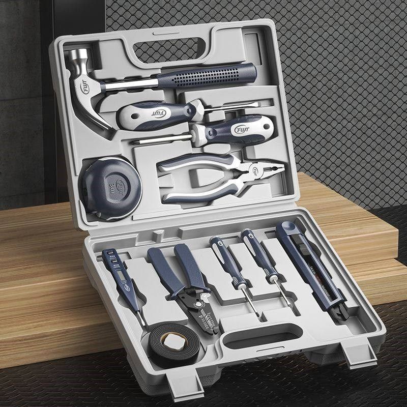 德国进口超全五金工具套装组合汽修家用手动木工工具箱电动工具维