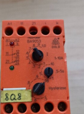 德国DOLD多德电流继电器BA9053/010 拆机品 成色
