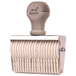 亚信9位数字日期印章调号码印章年月日印手号码纸箱