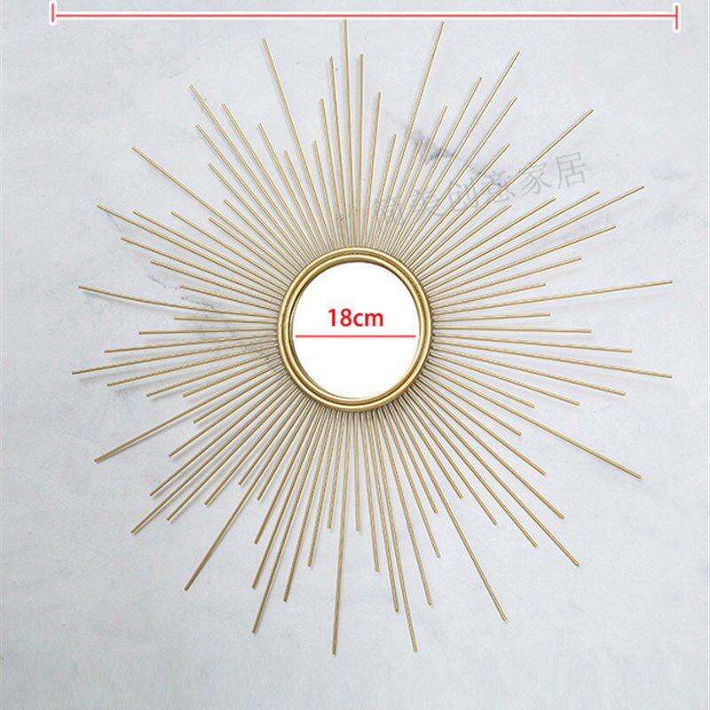 欧式铁艺壁饰壁挂太阳镜客厅电视背景墙面装饰品墙饰玄关挂饰