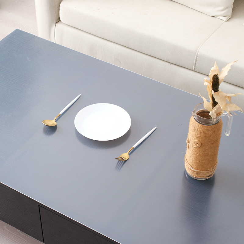 tpu桌垫透明磨砂茶几桌布垫子水晶板软玻璃tpu垫防水防烫免洗加厚