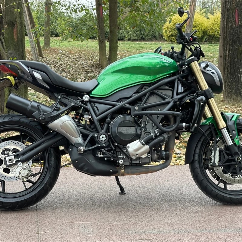 适用贝纳利752改装保险杠发动机防撞保护杠护杠竞技杠