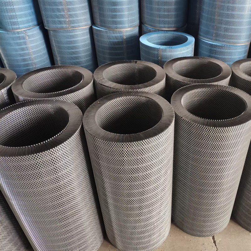 工业除尘滤芯空气过滤除尘滤筒供应炭黑覆膜阻燃滤筒