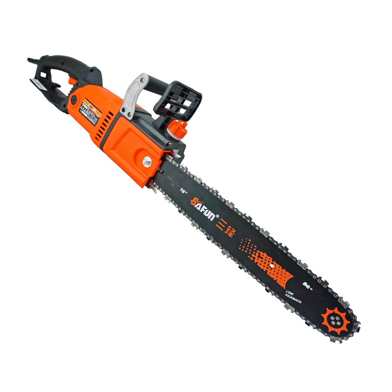 三锋5E电链锯电锯家用木工多功能链条锯伐木锯手持式砍树机