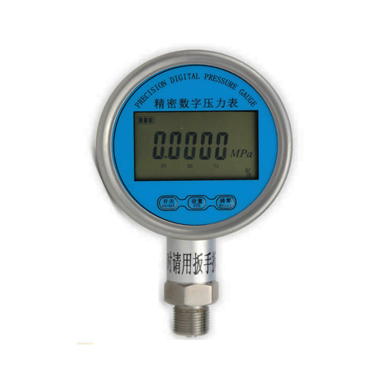 锈钢数字压力表内装电池真空负压水压气压级精密数显压力表