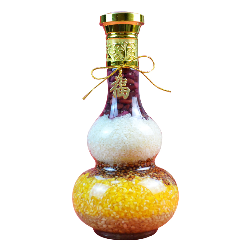 乔迁之喜五谷丰登搬新家新居装饰用品过新房杂粮入宅仪式布置摆件